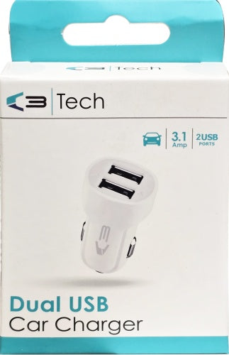 Car Charger with Dual USB Slots: Fast and Convenient Charging on the Go