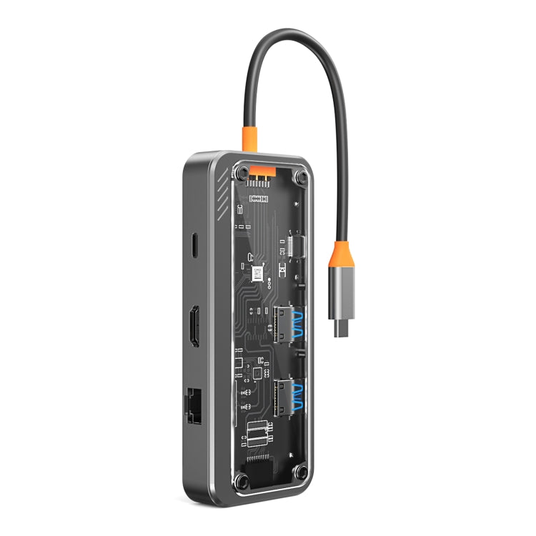 SW8V 8-in-1 Type-C Hub: Ultimate Connectivity for Modern Devices